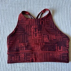 Lululemon Energy High-Neck Longline Bra